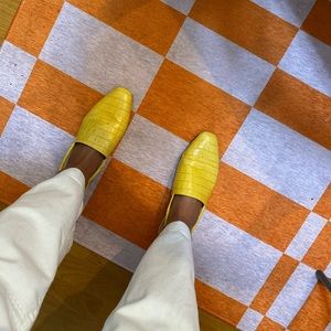 Intentionally Blank Yellow Sandals